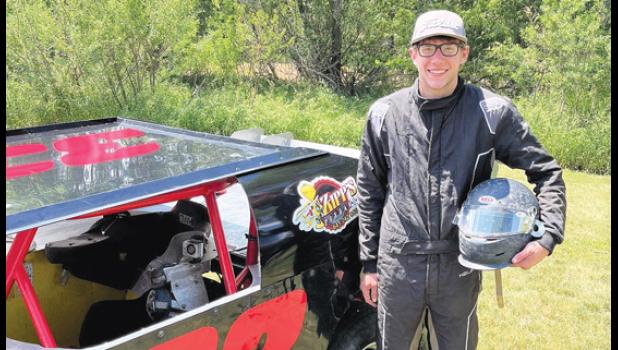 Contributed photo Garet DeBoer, who will be a senior at Minneota High School this fall, has been around racing his entire life.
