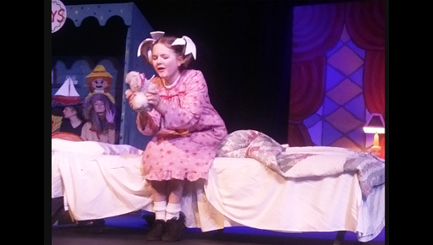 Contributed photo Hannah Heidecker from Minneota is playing Andrea from the Velveteen Rabbit play on Friday and Saturday.