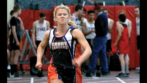 File photo. The Canby/Minneota girls’ track team finished first among six teams at the Marshall Invitational on Tuesday. Lizzy Gillingham, won the 100 dash in 13.87.