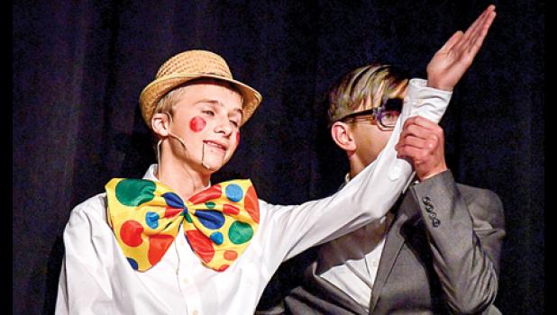 Special photo for the Mascot by Brian Jeremiason. Jacob Haen and Ben Engels performed.