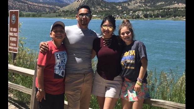 Special Photo. The Ramirez family includes: (left to right) Isaiah, Alvaro, Alexis and Emily.
