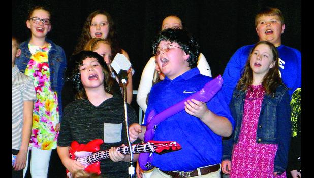 Photo for the Mascot by Sue Jacobson Rockin' and Rollin' to the "Beatles."