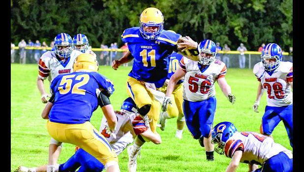 Photo for the Mascot by Brian Jeremiason Thomas Hennen's leap over defenders.