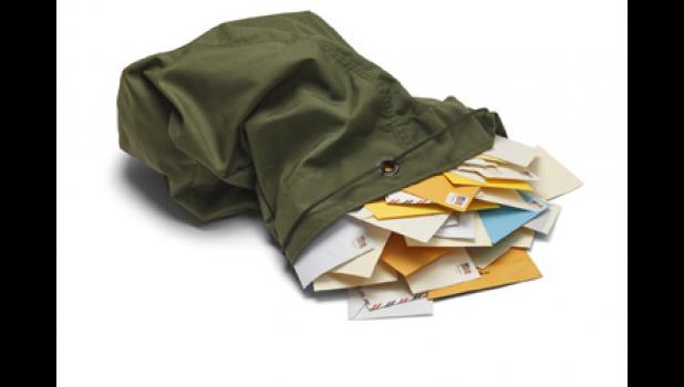 Special photo. The mail is in!