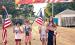 BELGIAN-AMERICAN DAYS
The winners of the best dressed Patriotic-themed .05k Fun Run during Belgian-American Days on Friday. Left to right; Harry Swedzinski, Colton DeRoode, and Maddie Myhre, along with Boxelder Bug Days Princess Addison Buysse. Contributed photo 