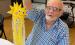 Minneota Assisted Living celebrated National Assisted iving Week with the theme “Shining Through the Years” from Sept. 12-19. Sam Waldner show his completed windsock. 