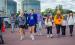 Runners and walkers of all ages start out on the Family Fun Run last year. 