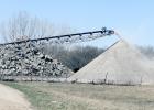 The City of Minneota is having the concrete tour open from the recent sewer and water project re-groun at the city landfill. It will be used by the city and sold to individuals. 