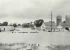 Minneota might be in a severe drought this summer, but in 1943 the farm of Dr. William Merritt, the town’s veterinarian, was under water due to severe flooding.