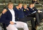 Destin Fier, left, finished in fourth place in Dairy Handling at state. The Dairy judging team that qualified for state were Cael Fier, Brock Fier, Zack Fier and Joe Verschelde. 
