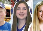 Mitchell Rost, Nicole Evers and Brooklyn Downing.