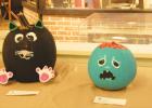 These are some of the carved pumpkins that were entered in the Lyon County Museum's Pumpkin Walk this past weekend. 