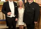 Left to right: Dr. Ryan Hugh Ross, Martha Helen Schmidt, Dr. Daniel Rieppel.