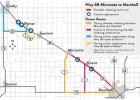Highway 68 road construction