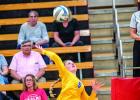 File Photo for the Mascot by Brian Jeremiason Ireland Stassen went after a kill.