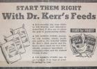 This ad from Dr. Kerr's Hatchery in Minneota appeared in the Mascot 75 years ago on April 7, 1950.