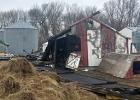 The Moorse’s kidding barn was lost in an early January fire. A total of 12 goats and 20 chickens were lost in the fire. 