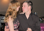 Erin and Brian Lawburgh of Hendricks spent time on the dance floor with others showing off their dance moves.