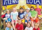 The St. Edward Summer Care group. Top row, left to right: Jadin Otto, Audyn Traen, Jade Abraham, Quinn Pohlen, Wyatt Opdahl, Josh Arends, and Winston Strand. Bottom row, left to right: Brisbyn Traen, Ryker Crowley, Layla Opdahl, and William Buysse.  